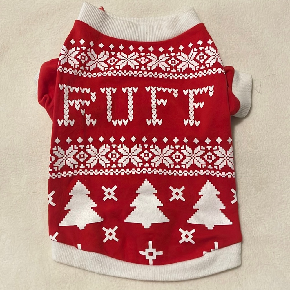 Cute small Christmas dog shirt